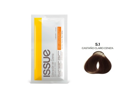 TINTURA ISSUE 5.1 (blis x 5 uni) CASTAÑO CLARO CENIZA